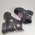 Pepino 1525 Bot Siyah Pembe (31-36)