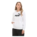 Puma Ess Logo Hoodie 586791-02 Beyaz