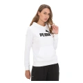 Puma Ess Logo Hoodie 586791-02 Beyaz