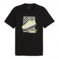 Puma Graphic Tee 688033-01 T-Shirt Siyah
