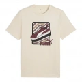 Puma Graphic Tee 688033-87 T-Shirt Bej