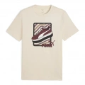 Puma Graphic Tee 688033-87 T-Shirt Bej