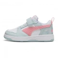 Puma Rebound V6 Lo Space Belle Beyaz-Mavi 402786-01 (28-35)