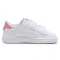 Puma Smash 3.0 Badges V Inf Beyaz-Pembe 397287-01