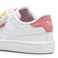 Puma Smash 3.0 Badges V Inf Beyaz-Pembe 397287-01