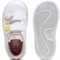 Puma Smash 3.0 Badges V Inf Beyaz-Pembe 397287-01