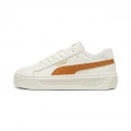 Puma Smash Platform 390758-12 Beyaz/Caramel