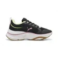 Puma Softride Divine 310163-07 Siyah-Yeşil-Pembe