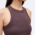 QUZU 24K60081 T-SHİRT KAHVE