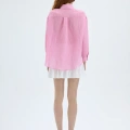 Quzu 25YGML00188 Gömlek Pembe