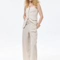 QUZU 25YPNT00298 BEJ PANTOLON