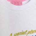 Quzu 25YTSH00493 T-Shirt Beyaz