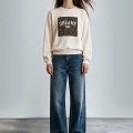 QUZU 27KSWT03084 EKRU SWEATSHİRT
