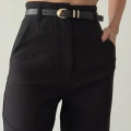 QUZU26YPNT01612 PANTOLON SİYAH