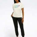 Reebok Gradient Graphic Tee T-Shirt Ekru
