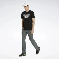 Reebok İndenty Big Logo T-Shirt Siyah
