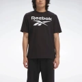 Reebok İndenty Big Logo T-Shirt Siyah