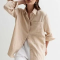 SeeH SH158 Müslin Gömlek Bej