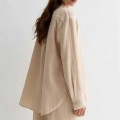 SeeH SH158 Müslin Gömlek Bej