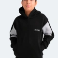 Slazenger Layne ST24WC006-520 Sweatshirt Siyah Gri