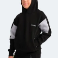 Slazenger Layne ST24WC006-520 Sweatshirt Siyah Gri