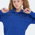 Slazenger LETTO ST24WC004-480 Sweat Mavi