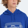 Slazenger Loya ST24WC003-480 Sweatshirt Mavi