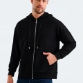 Slazenger Valter ST24WE049-500 Siyah Sweatshirt