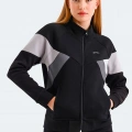 Slazenger Victory ST24WK013-500 Sweatshirt Siyah