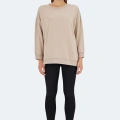 Slazenger Vikenti SW ST24WK037-120 Bej Sweatshirt