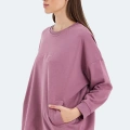 Slazenger Vikenti SW ST24WKO37-677 Gül Sweatshirt