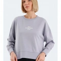 Slazenger Vital ST24WK025-680 Lila Sweatshirt