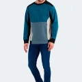 Slazenger Vitali ST24WE054-825 Mavi Sweatshirt