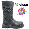 Vicco Lux Siyah Bot (31-35)