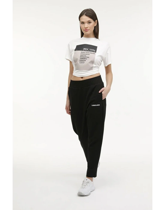 4M,WL Olivia 22SS116 4FX Eşofman Alt Siyah