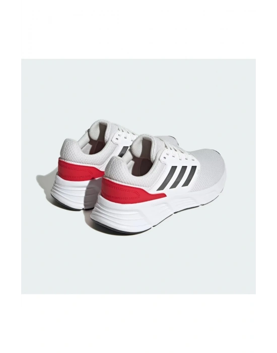 Adidas Galaxy 6 M  Beyaz-Gri-Kırmızı