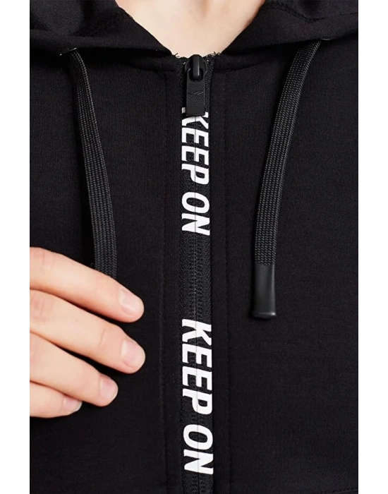 Lescon 24N-2136 Kapşonlu Üst Siyah