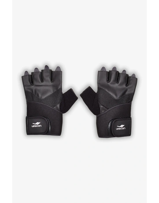 Lescon LA-3631 Spor Eldiven Siyah