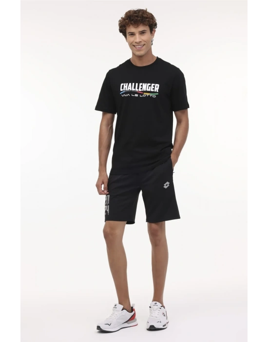 Lotto M-Lencer Tee 4FX T-Shirt Siyah