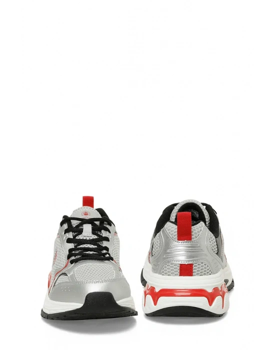 Lumberjack Chuck 4PR Sneaker Gri Kırmızı