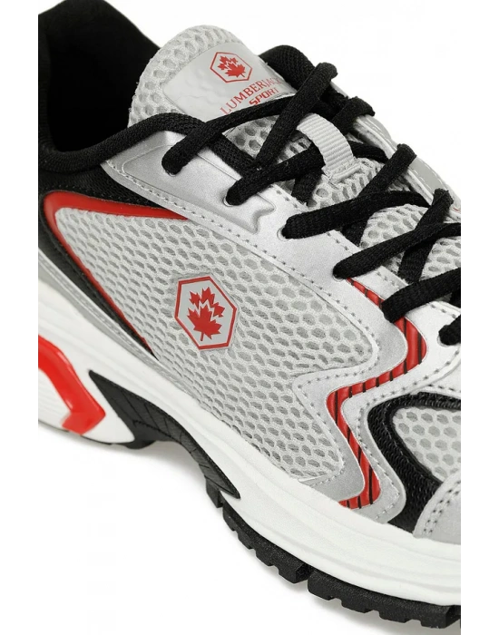 Lumberjack Chuck 4PR Sneaker Gri Kırmızı