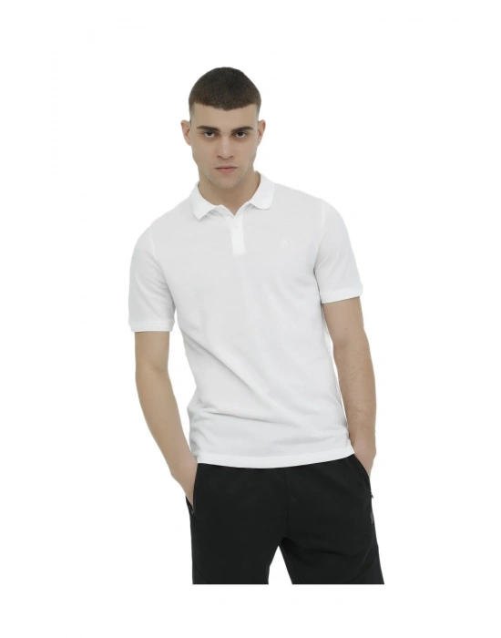 Lumberjack CT953 Basic Polo 2 Fx Beyaz