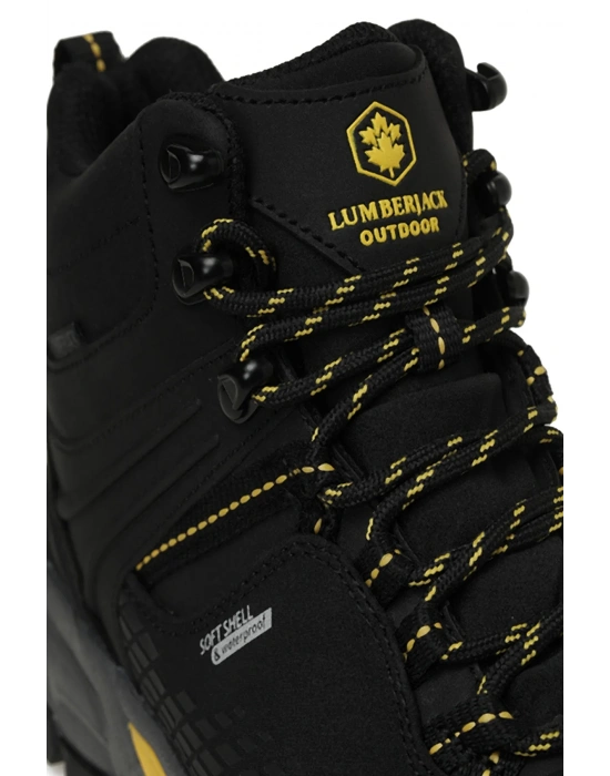 Lumberjack Flake Hi Siyah-Sarı (36-40)