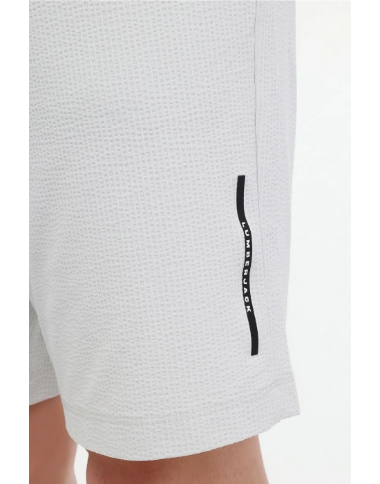 LUMBERJACK KARL 20ELG3001 4FX A Gri Short