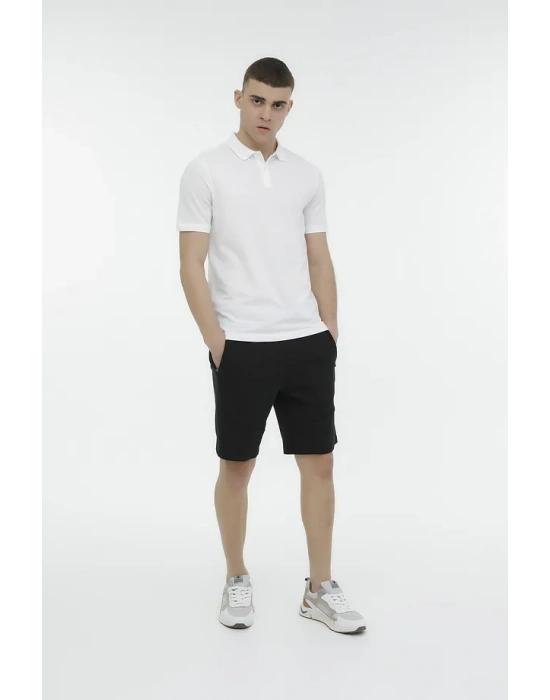 Lumberjack M-CT953 Basic 4FX T-Shirt Beyaz