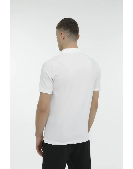 Lumberjack M-CT953 Basic 4FX T-Shirt Beyaz