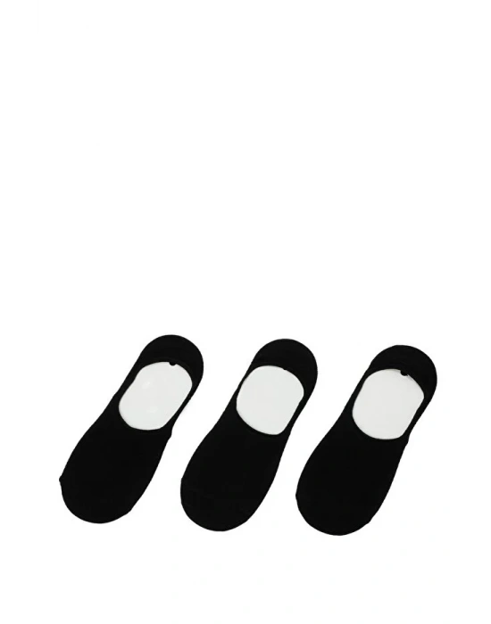 Lumberjack MB DARREN-B 3lü Babet Çorap Siyah (40-46)