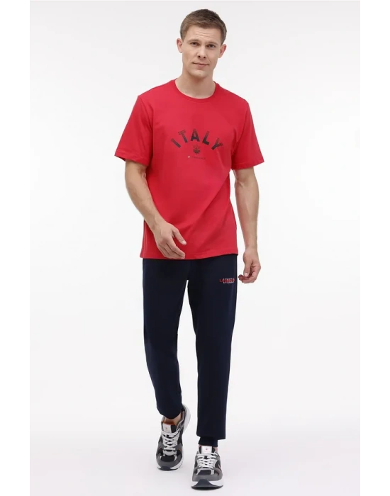 Lumberjack ML Austin 11SD1044 4PR T-Shirt Kırmızı