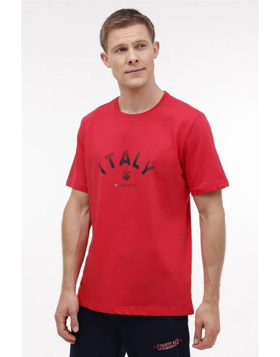 Lumberjack ML Austin 11SD1044 4PR T-Shirt Kırmızı
