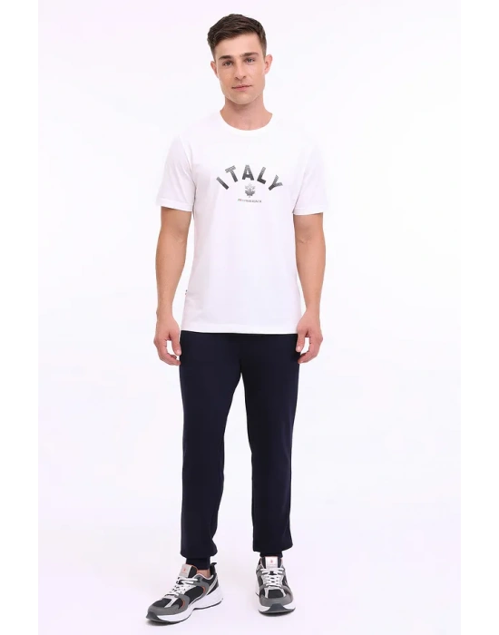 Lumberjack ML Austin 11SD1044 T-Shirt Beyaz